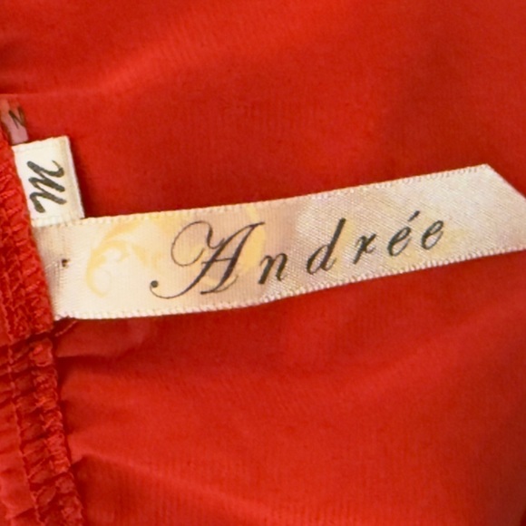 Andree Vibrant Red Tank Top - Picture 2 of 5